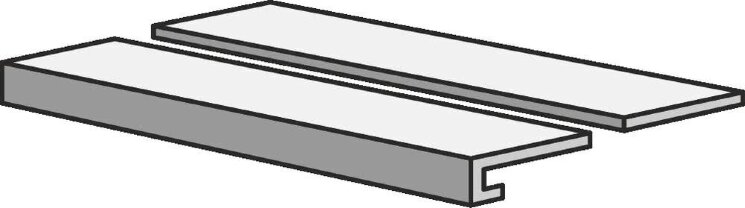 Сходинка (30x100) J84740 Tabula Cream Gr+T*4 - Tabula з колекції Tabula Rondine