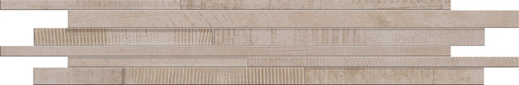 Декор (16.5x100) 63762 Fascia Contrasti Sand (rivestimento) - Kendo з колекції Kendo Cerdomus