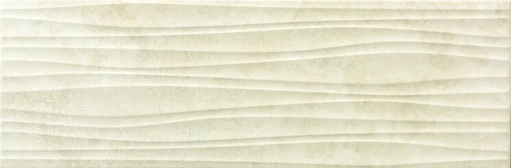 Плитка 32.5x99.2 DMJ3360WR Majestc Bico Wave Rapolano Latte Ret Dom Ceramiche Majestic Evo Bitech з колекції Majestic Evo Bitech Dom Ceramiche