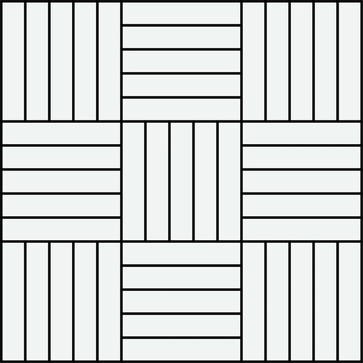 Мозаїка 30x30 NVF7 Blanc Mosaico Edimax Astor Naturel з колекції Naturel EdimaxAstor