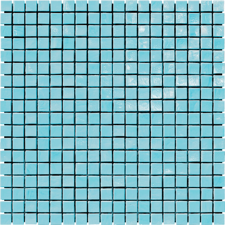 Мозаїка 1,5x1,5 Turquoise 1 - Murano Smalto з колекції Murano Smalto Sicis