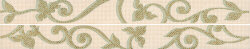 Декор (5.8x60) PRYL14 List. Damasco marfil/Verde a+B - Royal