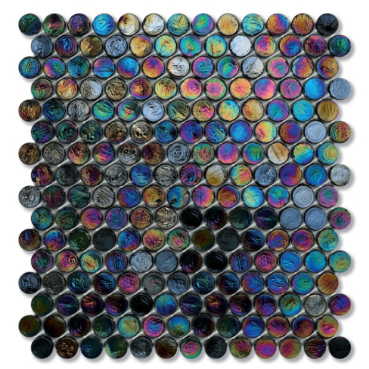 Мозаїка 27.6x29.4 246 Velvet Barrels Sicis Neoglass з колекції Neoglass Sicis