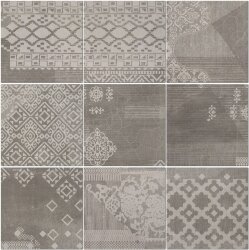 Декор (20x20) 023X9RB Dec. Patchwork Black V. Rl - Gesso