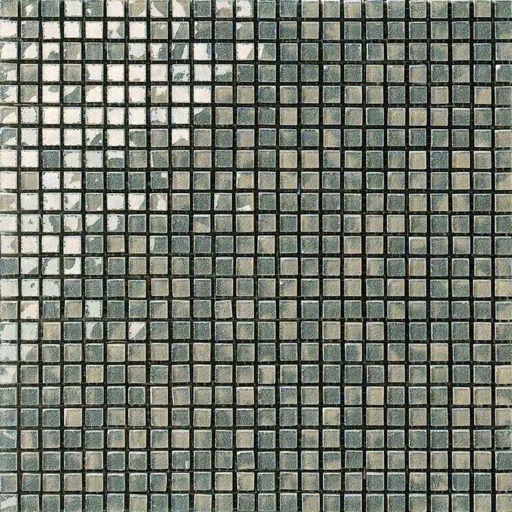 Мозаїка (28.6x28.6) 100713 Grigiobruno 1x1surete(Foglio) - Musiva з колекції Musiva Settecento