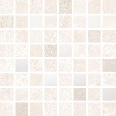 Мозаїка (17.4x17.4) 663.0103.031 Mosaic Marble Cream Shine - Marble з колекції Marble Love Tiles