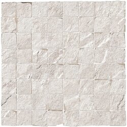 Мозаїка (30x30) QMBU quarzite bianca mosaico burattato - Stonework