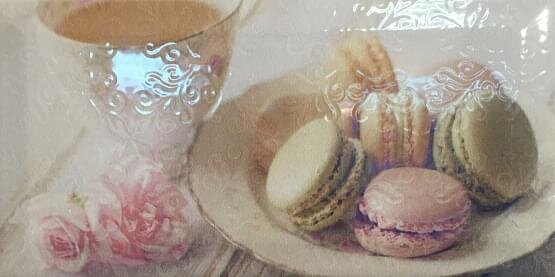 Декор Macaron Decor Beige 10x20 Marmol Bellavista з колекції Marmol Bellavista