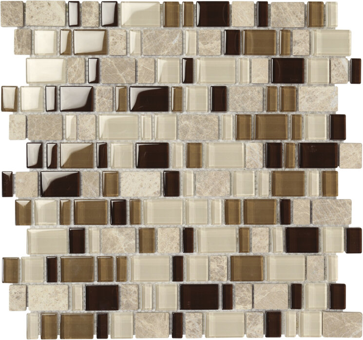 Мозаїка 30x30 0215/Mg18 Multiglass Rosato - Multiglass з колекції Multiglass Boxer