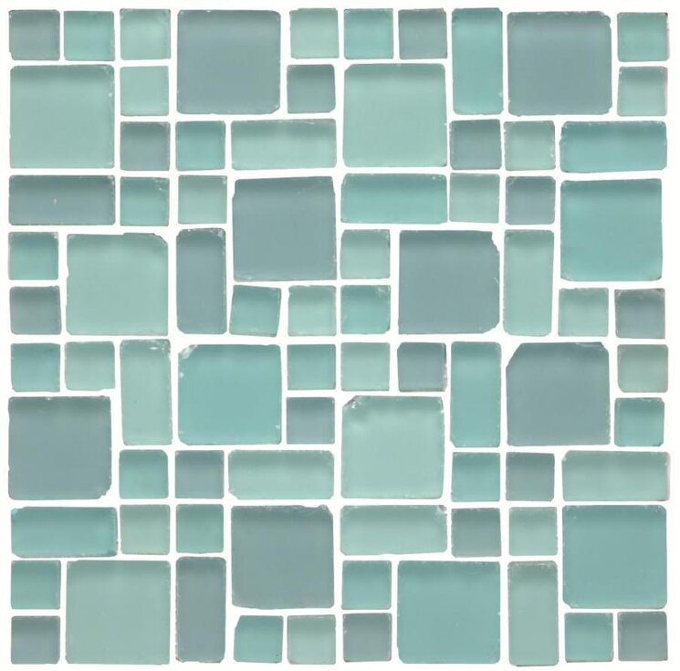 Мозаїка Huron Frosted Random Pattern 2 30.4x30.4 Mosaics Original Style з колекції Mosaics Original Style