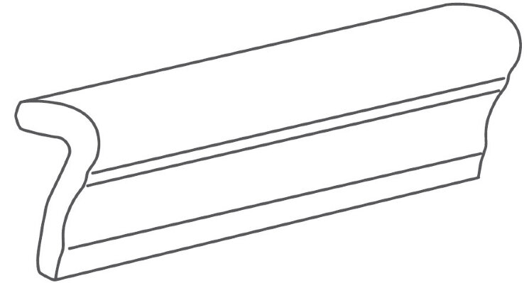 Бордюр (6x26.6) GVS520L V-Cap Genesi Antracite L - Genesi26 з колекції Genesi26 Quintessenza Бордюр (6x26.6) GVS520L V-Cap Genesi Antracite L - Genesi26 з колекції Genesi26 Quintessenza