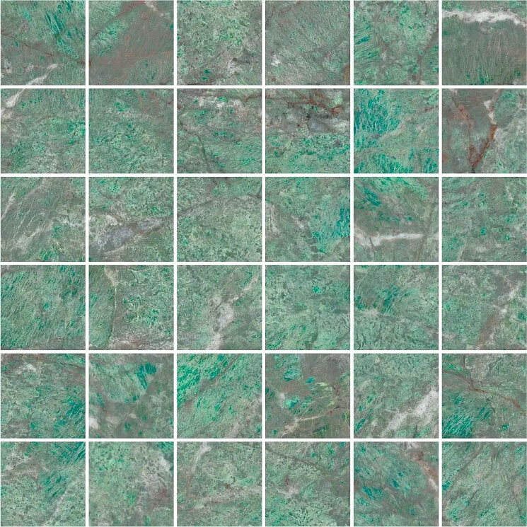 Мозаїка Amazzonite Mosaico Lap - 30x30 CH053ML Charm Experience з колекції Charm Experience Impronta