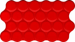 Плитка (14x24) 1424PURRU Punto Rojo Rubi - Puntos