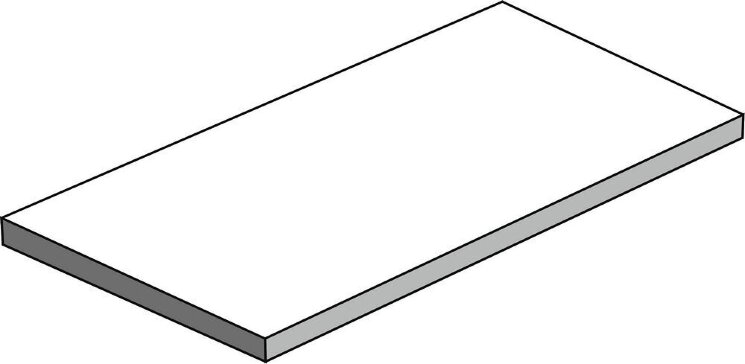 Кутова сходинка (33x120) 739427 Industrial Plomb Ang. Gr. Nat Dx/Sx - Industrial з колекції Industrial Floor Gres
