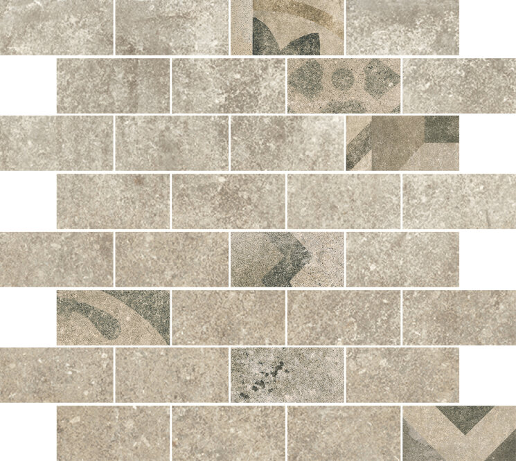 Мозаїка 33x33 Spaccatella Deco Sable - Heritage - 592241 з колекції Heritage Ricchetti
