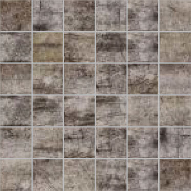 Мозаїка 30X30 Oxydum Iron (Tozz. 5X5) La Fenice з колекції Oxydum La Fenice