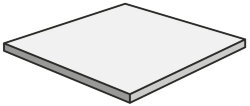L-елемент (2.5x2.5) SASP9 S2390 Antiche riggiole angolo specchio perla - Riggiole Napoletane