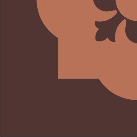 Плитка (20x20) Poppy Rubino Q - BDS з колекції BDS Bisazza