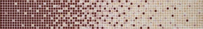 Мозаїка Chocolate 21/22/27 31.7x221.9 Degradados Vidrepur з колекції Degradados Vidrepur