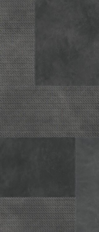 Плитка 120x280 167422  ANTHRACITE SQUARE SIGN B Tonino Lamborghini Korium з колекції Korium Tonino Lamborghini