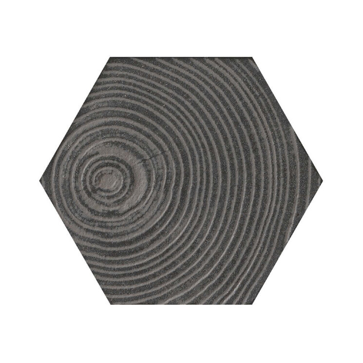 Плитка (11x12.6) 760044 Matiere Hexa-Stile Arbre Grey - Matiere з колекції Matiere Settecento