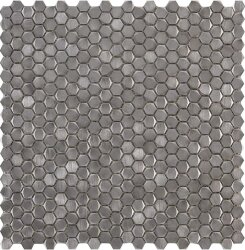 Мозаїка Gravity Aluminium Hexagon Metal 31x31 Mosaics LAntic Colonial