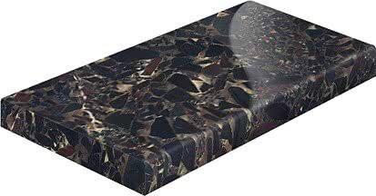 Сходинка (33x45) 729018 Marble Black Ag. Sx. Lu. - I Marmi di Rex з колекції I Marmi di Rex Rex