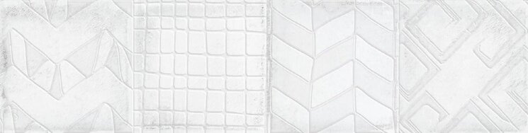 Декор (7.5x30) DECOR ALCHIMIA WHITE - Alchimia з колекції Agata Cifre