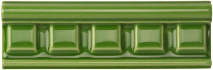 Бордюр Dentil 5x15.2 Artworks Pavilion Green Original Style з колекції Artworks Pavilion Green Original Style