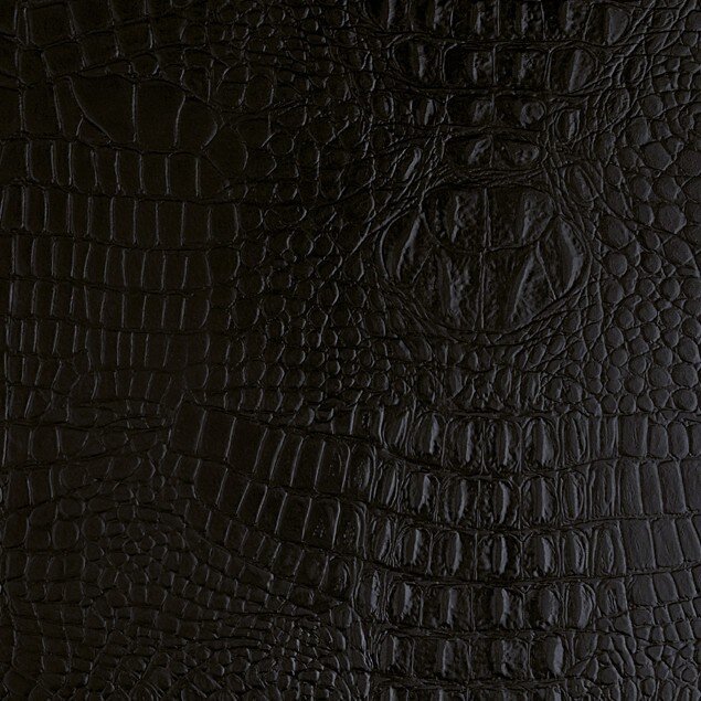 Плитка (45x45) C4545NECA Nero Caimano/Leather+Tile - Leather Surfaces з колекції Leather Surfaces Nextep