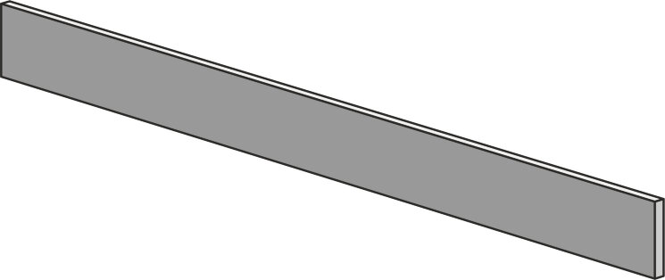Плінтус 046x12003 Nw Bt Taupe R - Tr3nd - EAZ3 з колекції Tr3nd Ergon