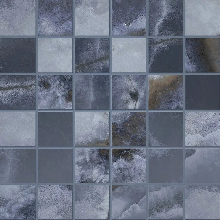 Мозаїка 30x30 EKYW TmoM 5BlueSk Emilceramica Tele di Marmo Onyx з колекції Tele di Marmo Onyx Emilceramica