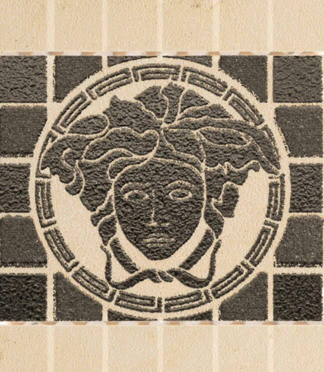 Декор (6.5x7.6) 37515 Firma Medus. Silver Be - Vanitas з колекції Vanitas Versace