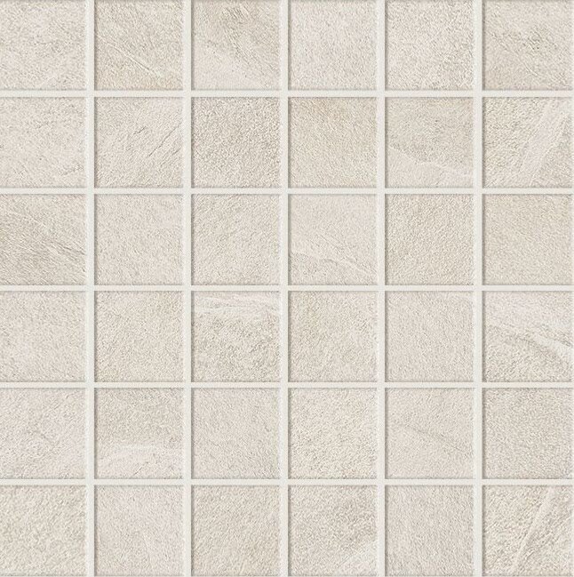 Мозаїка 4,7x4,7 Lime Stone Mo Mosmosaico Su Rete - Ecostone - 101448 з колекції Ecostone Century