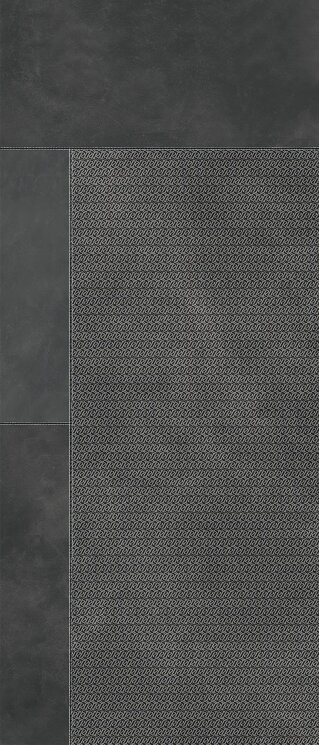 Плитка 120x280 167423  ANTHRACITE SQUARE SIGN C Tonino Lamborghini Korium з колекції Korium Tonino Lamborghini