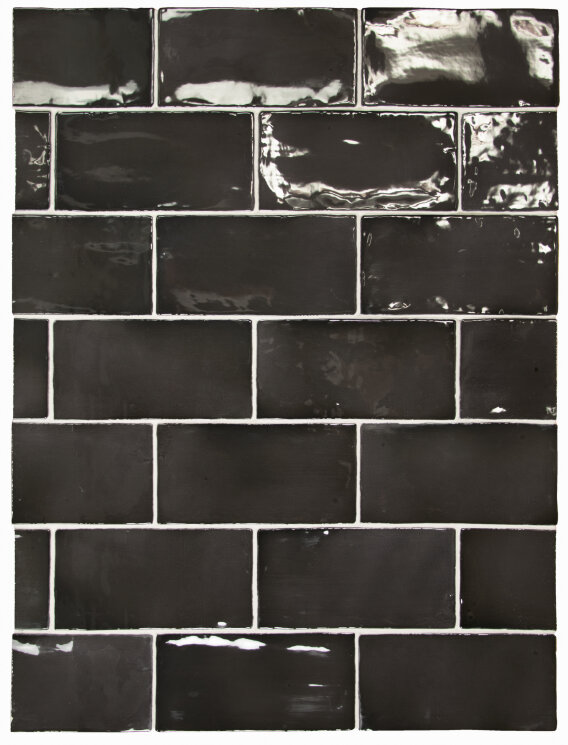 Плитка 7,5x15 Black Gloss-Manacor-26906 з колекції Manacor Equipe