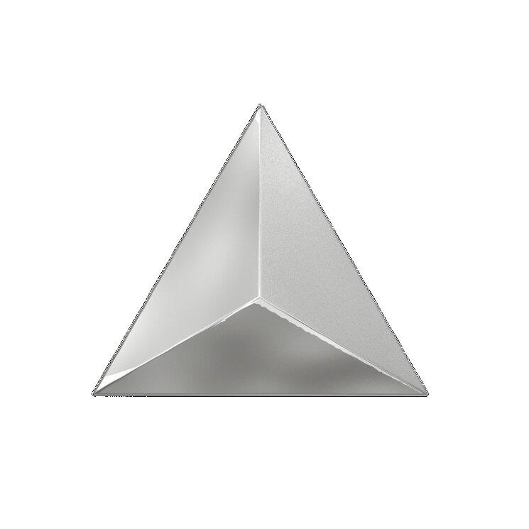 Декор 15x17 Level Silver Laser Glossy з колекції Evoke ZYX