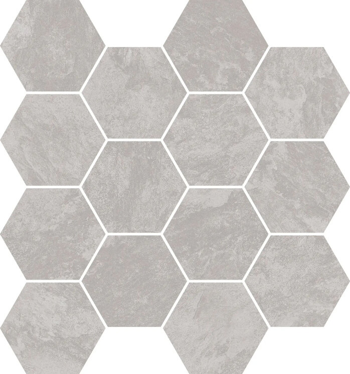 Мозаїка Grand Canyon Silver Hexagono Mate - 26.5x28.3  Grand Canyon з колекції Grand Canyon Halcon