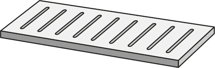 15x60 MAX4 Uniche 20 Avignone GrigliaRt Marazzi Uniche 20 з колекції Uniche20 Marazzi