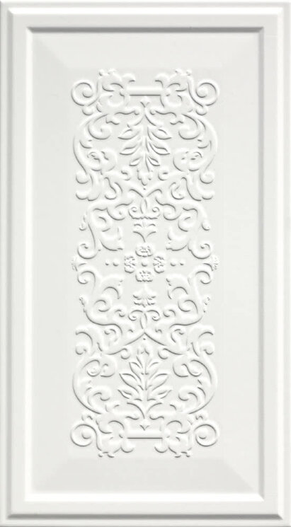 Плитка (33.3x60) EG010BD England Bianco Boiserie Dec - England з колекції England Ascot