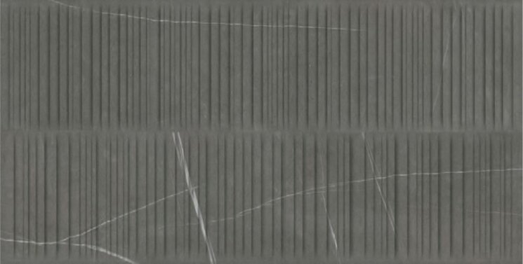 Плитка 59,5*119,2 Nomade Parallelo Noir 221891 Nomade Colorker з колекції Nomade Colorker