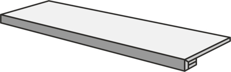 Сходинка 330x1200 Gs. Ro Gcr Drk R - Grain Stone - E0W5 з колекції Grain Stone Ergon