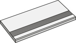 Сходинка (120x34) EGDCP92 Step Tread Cement Project Color-20Land Naturale Rett - Cement Project