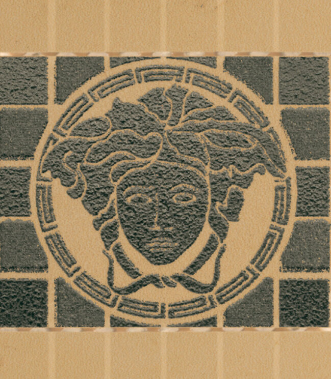 Декор (6.5x7.6) 37516 Firma Med. Silv. Oro/No - Vanitas з колекції Vanitas Versace