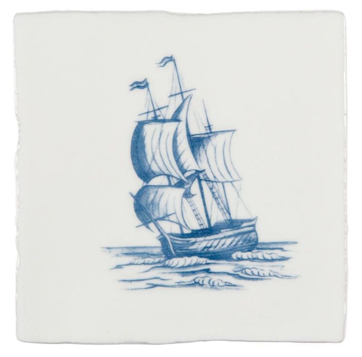 Декор Brigg Blue On Papyrus 13x13 Residence Winchester з колекції Residence Winchester Декор Brigg Blue On Papyrus 13x13 Residence Winchester з колекції Residence Winchester