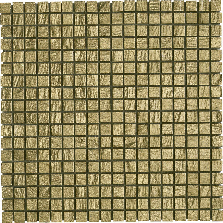 Мозаїка (31x31) 641101 Mosaico Ardesia 1,5X1,5Metallizzata Oro - Altagamma з колекції Altagamma Arezia