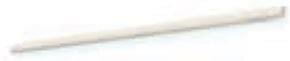 Спецелемент Karui Rounded Edge Ivory 1.1x12.5 Enso Wow з колекції Enso Wow