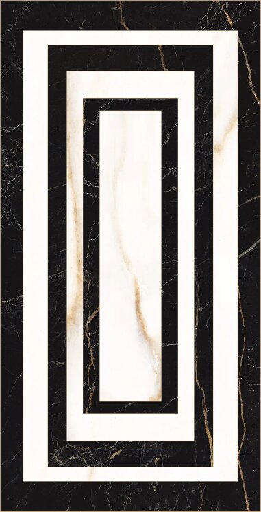 Плитка 59.6x119.2 592358 Luxury BlackLx Ricchetti Golden Pure з колекції Golden Pure Ricchetti
