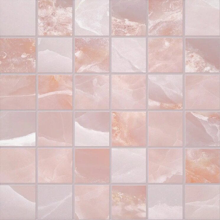 Мозаїка 30x30 EKYZ TmoM 5PinkL Emilceramica Tele di Marmo Onyx з колекції Tele di Marmo Onyx Emilceramica
