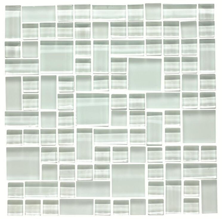 Мозаїка Volta Clear And Frosted Random Pattern 30.4x30.4 Mosaics Original Style з колекції Mosaics Original Style